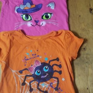 Girls Halloween tshirrs